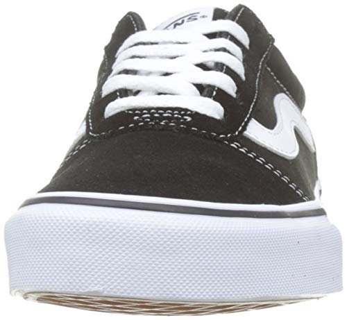 Vans Ward, Zapatillas Mujer, Negro (Suede/Canvas/Black/White Iju), 38.5 EU
