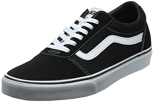 Vans Ward, Zapatillas Mujer, Negro (Suede/Canvas/Black/White Iju), 38.5 EU
