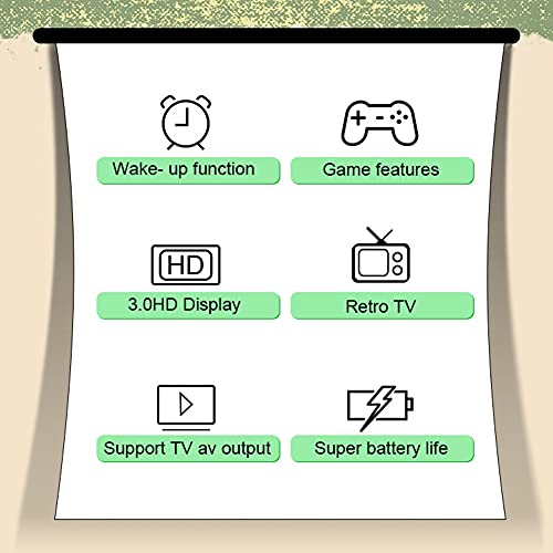 Varadyle Consola de Juegos de Video TV Retro con FuncióN de Reloj de Tiempo y Controlador InaláMbrico Doble de 2,4G 108 Juegos Integrados para PS1 / N64
