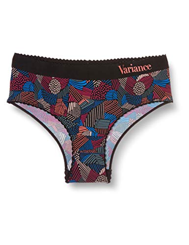 Variance Positive Mode Boyshort, Noir, 38 para Mujer