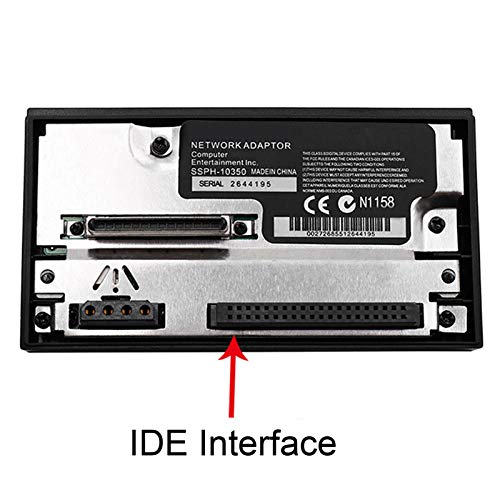 Vbestlife1 Interfaz IDE inalámbrica Adaptador de Tarjeta de Red Tarjeta de Consola de Juegos Adaptación de Disco Duro para PS2, Larga Vida útil, Alta Capacidad antiinterferencias