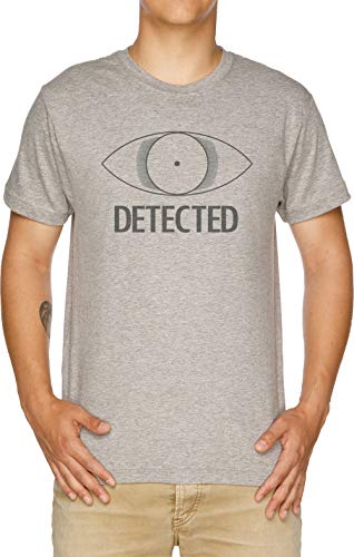 Vendax Detected Camiseta Hombre Gris