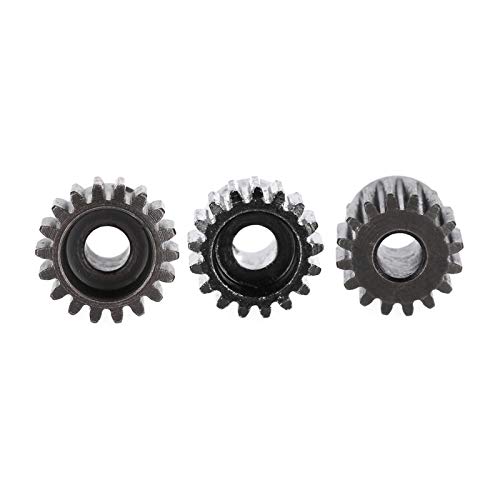 Venta Loca Engranaje de piñón de Motor RC, Robusto y Duradero 5 mm 32DP Metal Negro 13-15T 16-18T 19-21T Engranajes de Motor RC, para Coches Motor 1/8 RC Car(16T 17T 18T)