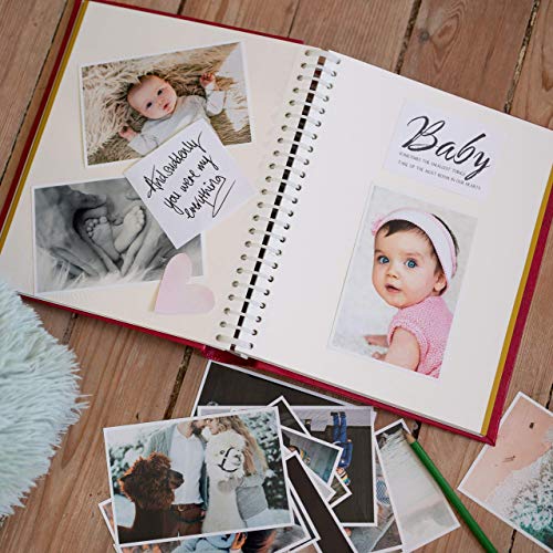 Victoria Collection Álbum de Fotos, marrón, 40 Pages