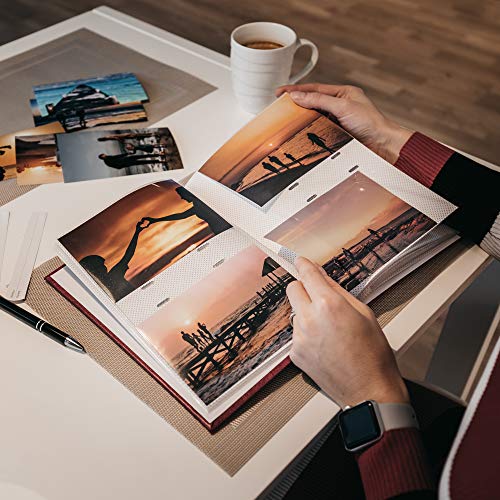 Victoria Collection Álbum de Fotos, Resumen de Oro, 4 x 6