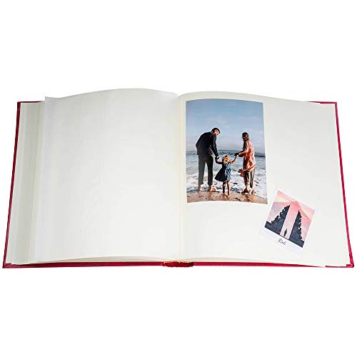 Victoria Collection Álbum de fotos, rojo, 100 páginas