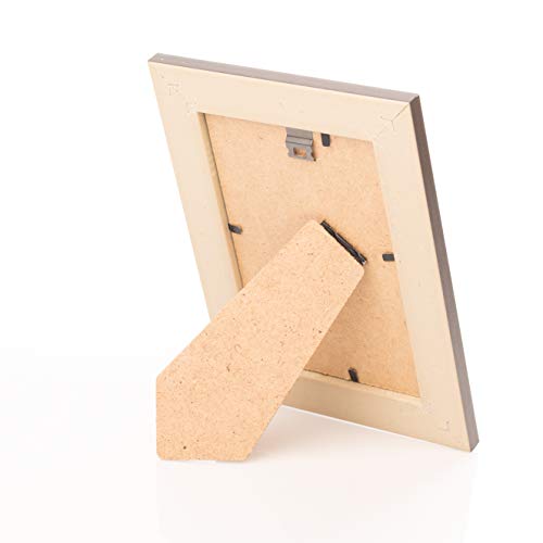 Victoria Collection Marco de Fotos - Marco de Fotos Estilo Barroco Clásico Para Fotos Y Documentos - Horizontal, Vertical - Para Hogar Y Oficina - Vidrio Real - Gran Regalo Para Niños Y Adultos