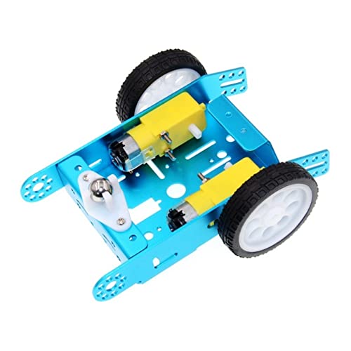 VIKEP Barato Ps2 Control Omni Wheel Robot Kit de chasis del Coche Ajuste for Arduino con TT Motor Bricolaje Programa Madre Piezas de Juguete Smart Robotic Car (Color : Bluetooth Control)