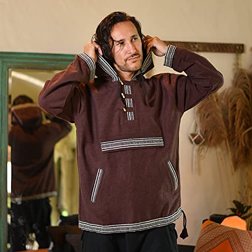 virblatt Sudadera Cremallera Chaqueta Invierno Cazadora Canguro Chaqueta Rasta– Sphärenhaft BRL