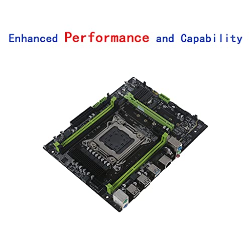 WANMEI X99 Intel Motherboard LGA 2011-3 NVME M.2 ranura compatible con 4 canales memoria DDR4 compatible con CPU ECC XEON E5 2678 V3 V4