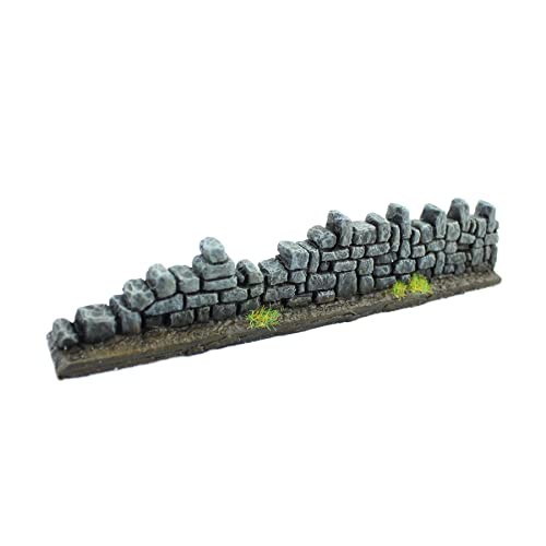 War World Gaming Muros Fantasy de Resina Dañados (Set de 5) – Wargames Gaming Valla Tablero Escenografía Diorama Miniatura Maqueta Cubierta Modelismo Miniatura Envío Seguimiento