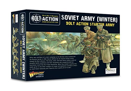 Warlord Games 402614002, Bolt Action Ejército Soviético (invierno) arrancador, miniaturas de guerra