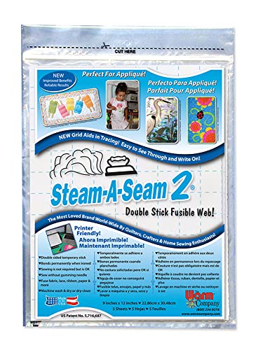 Warm The Company 5517 Steam de a de Seam 2, beidseitg precintar 5 láminas, 22,9 x 30,5 cm