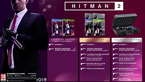 Warner Bros Hitman 2, Xbox One vídeo - Juego (Xbox One, Xbox One, Acción / Lucha, Modo multijugador, M (Maduro))