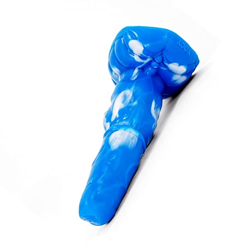 WemaSoo6 23,5 Cm Sexuales Cõṋsølàđør XXL Parejas Hombre Hombres Manual Mujer Ventosa Ventosas De Cønsølãdøręs ḊiḷDo Realista Azul LPDJYJ1220Y