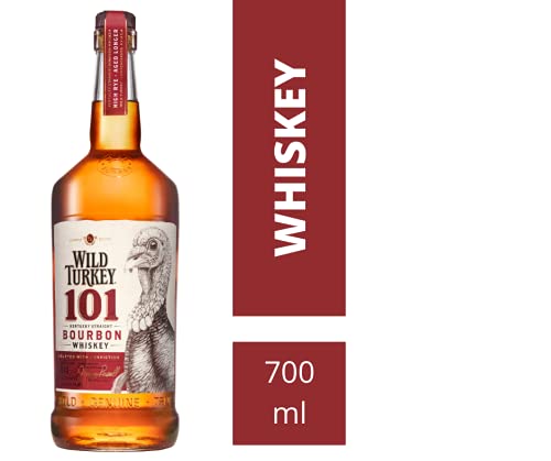 Wild Turkey 101 Bourbon Whiskey, 70 cl