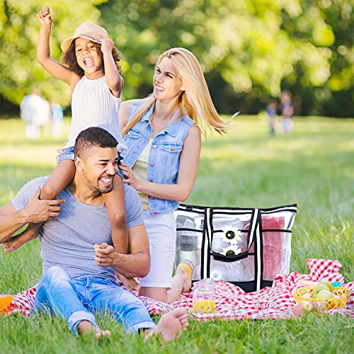 Wisdom1674 Bolsas de Playa Grandes, Bolsa Playa de Malla Duradera, Bolsa de Compras Reutilizable Bolsa Tote para Almacenamiento Juguetes, Picnic, Natación y Camping