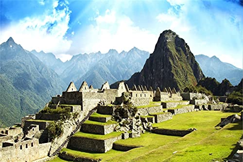 Wooden Adult Puzzle 1000 Pieces Peru, Machu Picchu Home Art Deco Game Educational