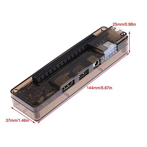 WOVELOT Pci-E Exp Gdc Base de Tarjeta de Video Externa para Computadora Portátil Tarjeta de Imagen Base para Computadora Portátil (Pci-E/Ngff M.2 una/e Key Versión)