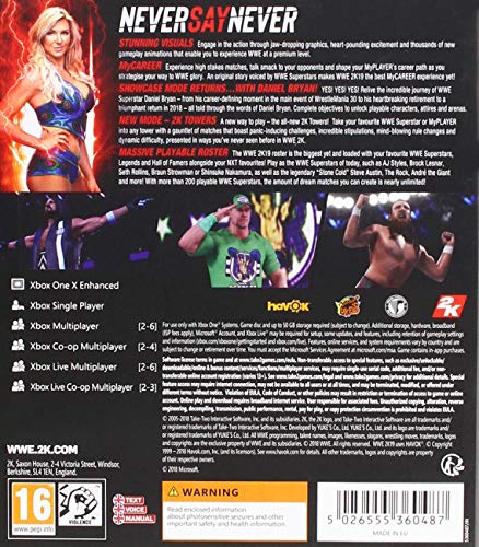 WWE 2K19 - Xbox One [Importación inglesa]