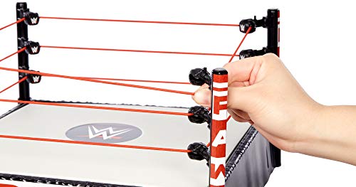 WWE Raw Ring de Combate de Los Luchadores de la WWE, Juguetes Niños 6 Años (Mattel GDB87)