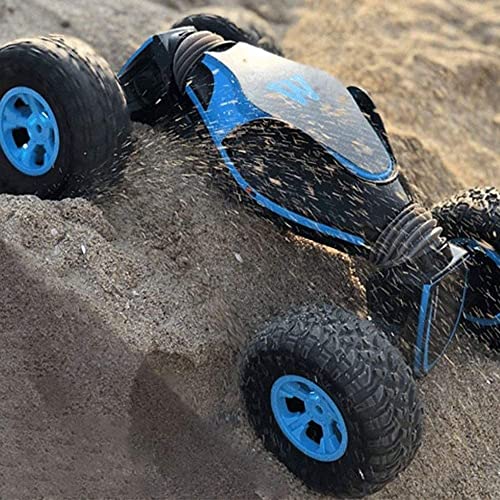 WYKDDM Coche De Control Remoto Anti-caída Y Anti-colisión A Escala 1/10 12KM / H Vehículo RC De Deriva De Alta Velocidad 4WD Bigfoot Monster Climbing RC Truck One Key Deformation Stunt Toy Buggy