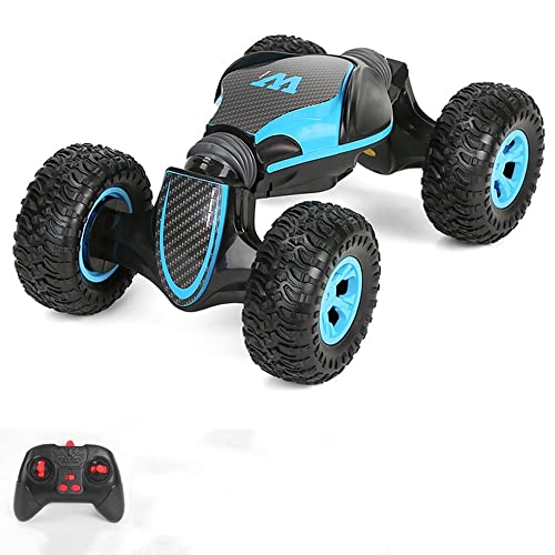 WYKDDM Coche De Control Remoto Anti-caída Y Anti-colisión A Escala 1/10 12KM / H Vehículo RC De Deriva De Alta Velocidad 4WD Bigfoot Monster Climbing RC Truck One Key Deformation Stunt Toy Buggy