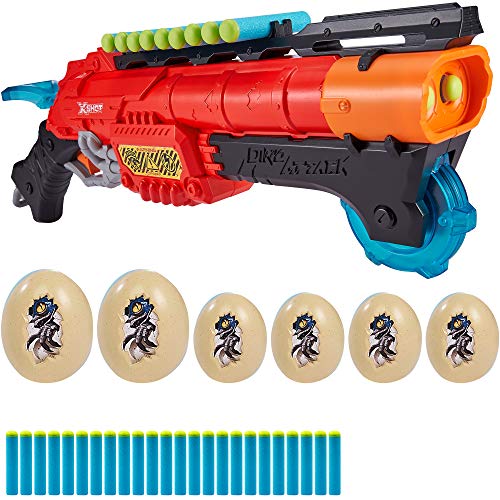 X-Shot - Escopeta con munición y 6 huevos claw hunter dino attack x-shot (46560)