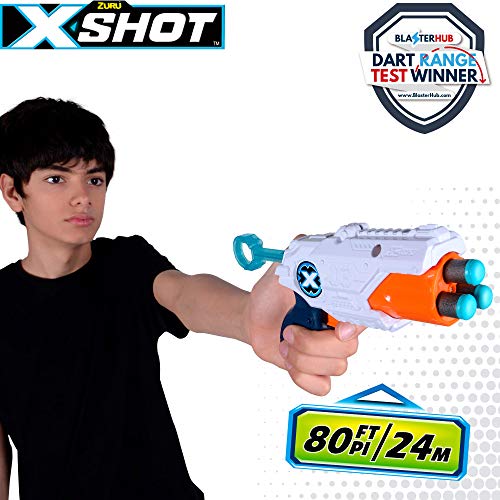 X-Shot - Pistola Tek X-Shot + 3 dardos (44765)