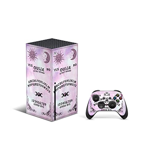 X1 Series X Console Controller Skin De 46 North Design, 3M Technology La Misma Calidad De Calcomanía Para Automóviles, Ouija rosa tiza clarividente, Duradera, Fabricado En Canadá