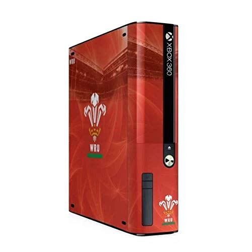 Xbox 360 E Go Console Skin Sticker Wales Rugby Union Official WRU Merchandise by Xbox 360 E Go Console Skin Sticker