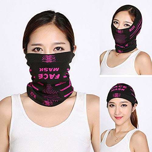 Xiang Ru - Braga de cuello unisex de verano multifunción con estampado de moto # M Talla única