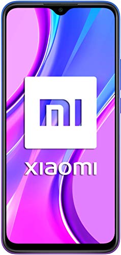 Xiaomi Redmi 9 - Smartphone de 6.53" FHD+, 4 GB y 64 GB, Cámara cuádruple de 13 MP con IA, MediaTek Helio G80, Batería de 5020 mAh, 18 W de Carga rápida, Púrpura [Versión ES/PT]