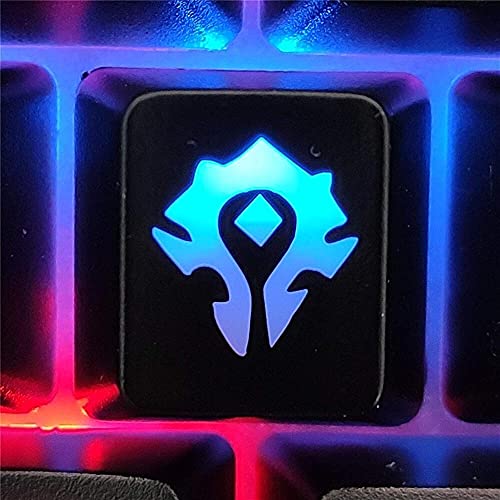 XINYUDAGE KeyCaps de Juego de Bricolaje Botón de Llavero mecánico del Teclado para World of Warcraft Dota Starcraft Key Caps Game KeyCap Mercy ABS Cap (Color: No7) Iteration