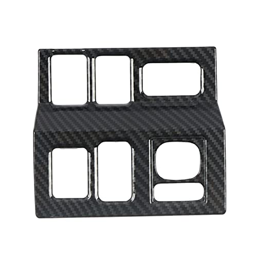 xiuxiu Ajuste para Toyota Tundra XK50 2014-2021 Accesorios para automóviles Pegatinas de decoración de Interiores ABS Dashboard Console Cubierta 1pcs LHD