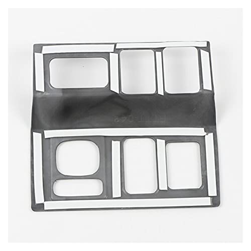 xiuxiu Ajuste para Toyota Tundra XK50 2014-2021 Accesorios para automóviles Pegatinas de decoración de Interiores ABS Dashboard Console Cubierta 1pcs LHD