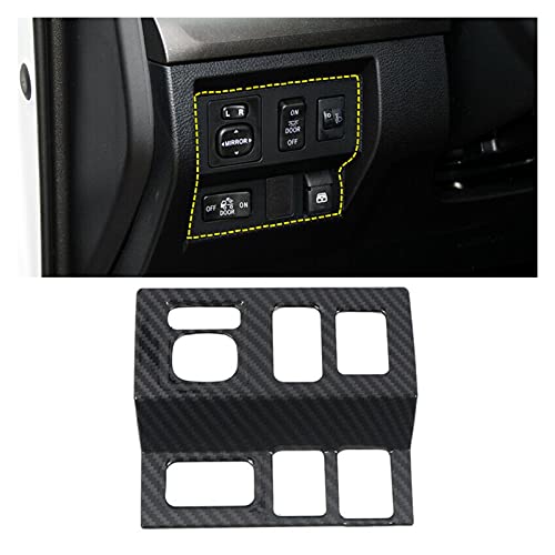xiuxiu Ajuste para Toyota Tundra XK50 2014-2021 Accesorios para automóviles Pegatinas de decoración de Interiores ABS Dashboard Console Cubierta 1pcs LHD
