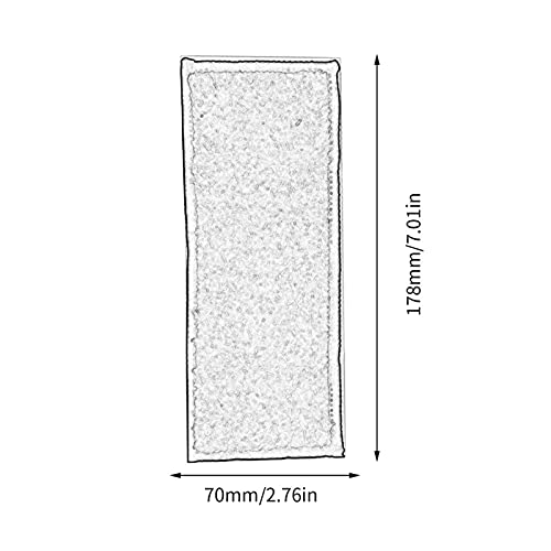 XUANXUAN NewRed Store XR343 Paños de trapeadores Microfibra Mopping Paños Lavables y Reutilizables Pads MOP Ajuste Adecuado para irobot Braava Jet 240 241