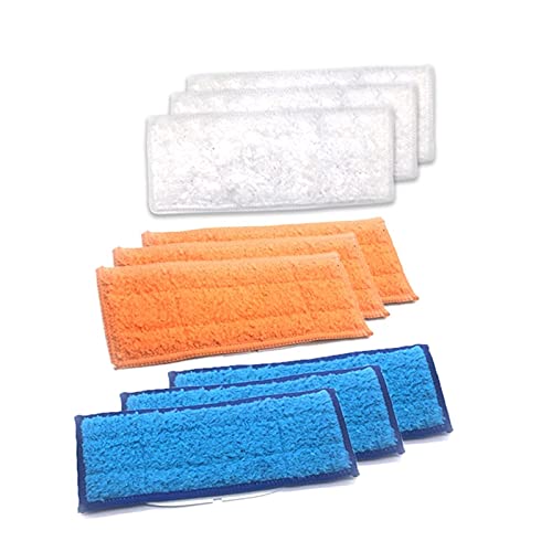 XUANXUAN NewRed Store XR343 Paños de trapeadores Microfibra Mopping Paños Lavables y Reutilizables Pads MOP Ajuste Adecuado para irobot Braava Jet 240 241
