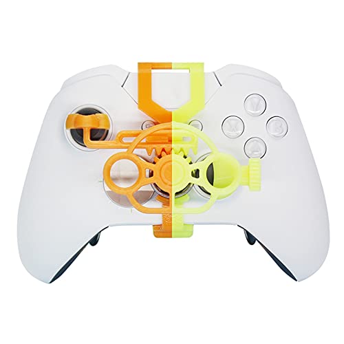 YANHAI Haiyan Store Juego de Carreras Mini Controlador de Volante Ajuste para Xbox One One S/X & Conjunto de Piezas de reemplazo de reemplazo de Controlador de élite (Color : Luminous Green)