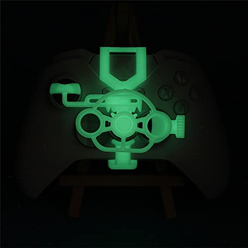YANHAI Haiyan Store Juego de Carreras Mini Controlador de Volante Ajuste para Xbox One One S/X & Conjunto de Piezas de reemplazo de reemplazo de Controlador de élite (Color : Luminous Green)