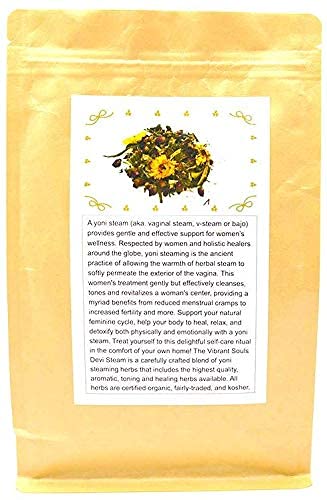 Yoni Steaming Herbs, 3 Ounces Female Detox Yoni Steam Therapy, Natural Yoni Herbal Detox Steam, Fertility Vaginal Steam Therapy for Women，Regulate Menstrual Cycle, Menopause.