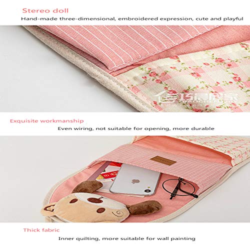 YOUYUANF Almacenamiento Cloth Key Mobile Phone Sundries Storage Bag Dormitory Artifact Door Hanging On The Wall Wall Student Multi-Layer Wall Hanging Bag