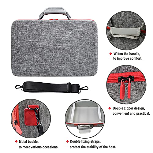 Yuhtech Estuche de Viaje para PS5 Consola, Bolsa de Almacenamiento para Controlador Playstation PS5, Consola PS5, Auriculares para Juegos y Accesorios para Juegos