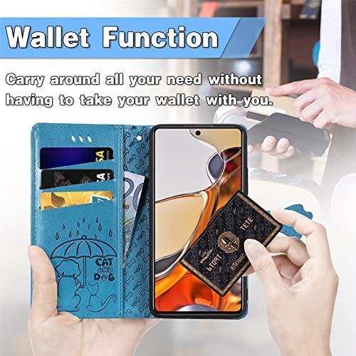 YukeTop Funda para Honor Play4, Carcasa de Billetera de Cuero PU de Primera Calidad, Ranuras para Tarjetas, Fundas Case para Honor Play4.(Púrpura)