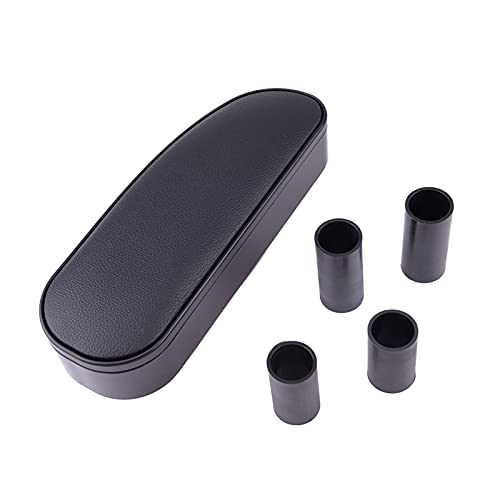 YUMONG Boutique Aizhen 4 cm 5,4 cm Izquierdo Aroste Interno Codo de Apoyo Ajustable Anti-Fatiga Anti resbalón Mat Pad Box Organizador de Almacenamiento Coche Negro