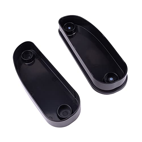 YUMONG Boutique Aizhen 4 cm 5,4 cm Izquierdo Aroste Interno Codo de Apoyo Ajustable Anti-Fatiga Anti resbalón Mat Pad Box Organizador de Almacenamiento Coche Negro