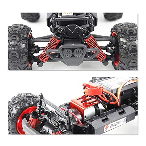 YYQIANG Neumáticos Fuera de la Carretera con Fuerte Agarre y Resistencia al Desgaste Control Remoto de la Escalada del automóvil Deportivo 2.4G 4WD de Alta Velocidad RC Racing Coche Crazy Drift Buggy