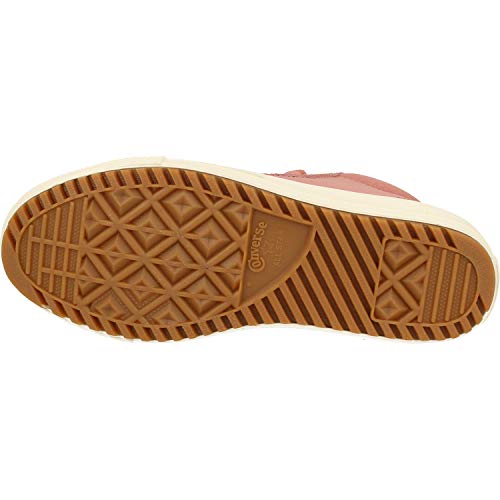 Zapatos de deporte de cuero rosa 661905C