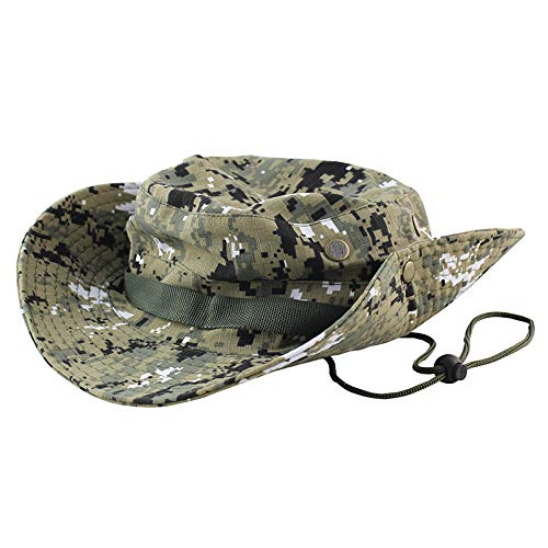 ZHENQIUFA Sombrero Pescador Gorras Sombreros De Camuflaje De Francotirador Gorra Ejército para Hombre Sombrero De Cubo Accesorios Militares Hombre-TD